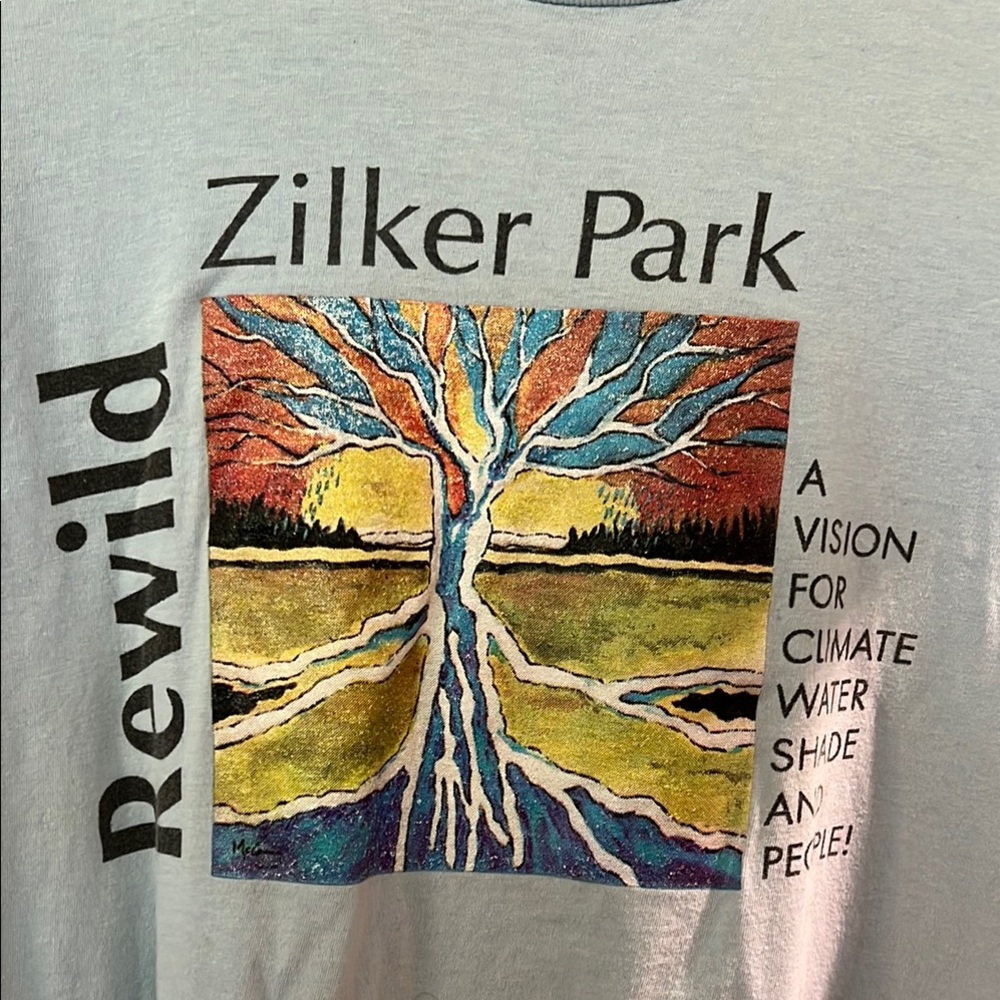 Gildan Blue and Orange Short Sleeve Tees